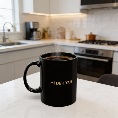 Mi DEH YAH - Foundations Collection Black Mug