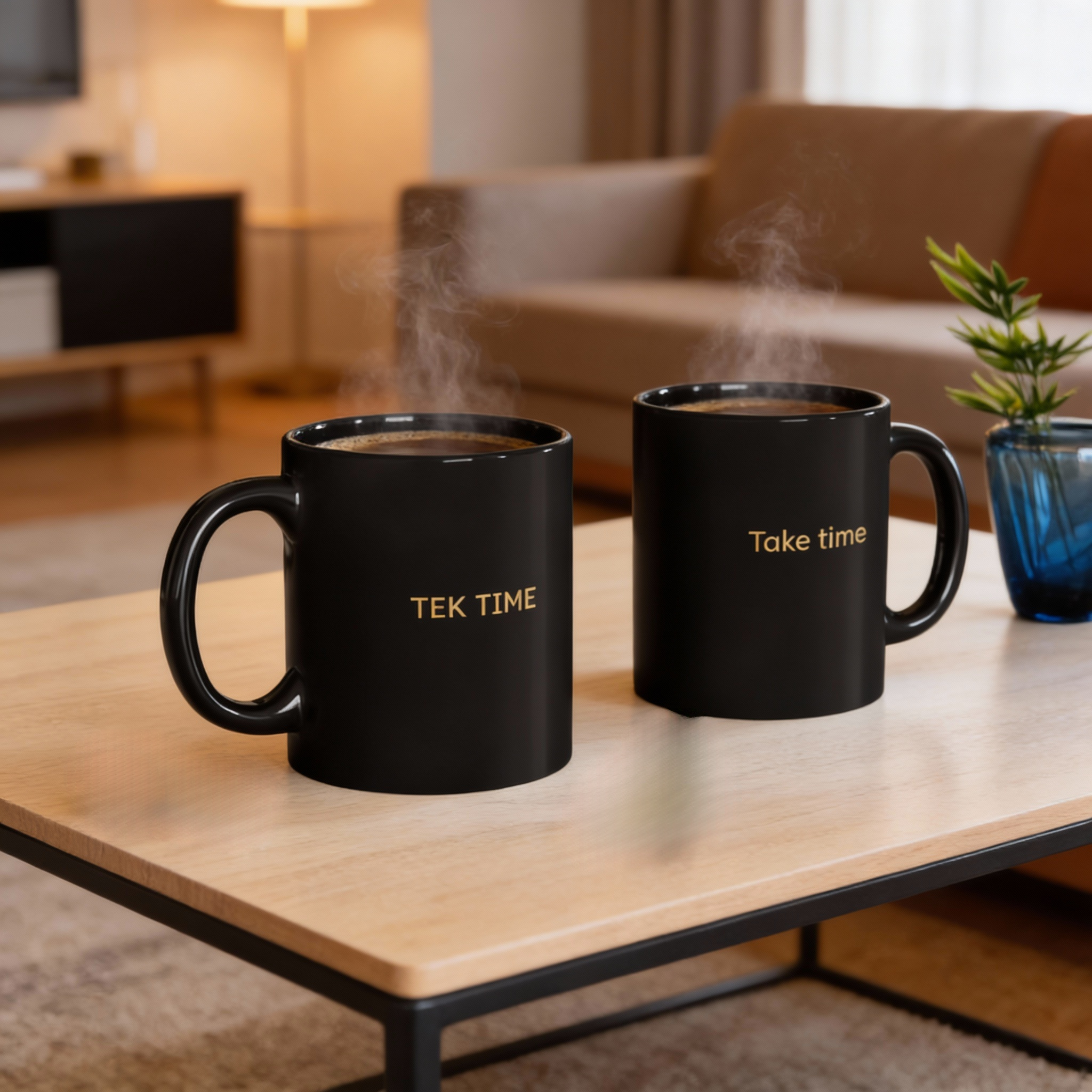 TEK TIME - Foundations Collection / Black Mug